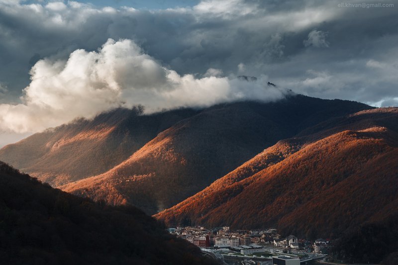 Красная Поляна, Сочи Осень в Красной Полянеphoto preview