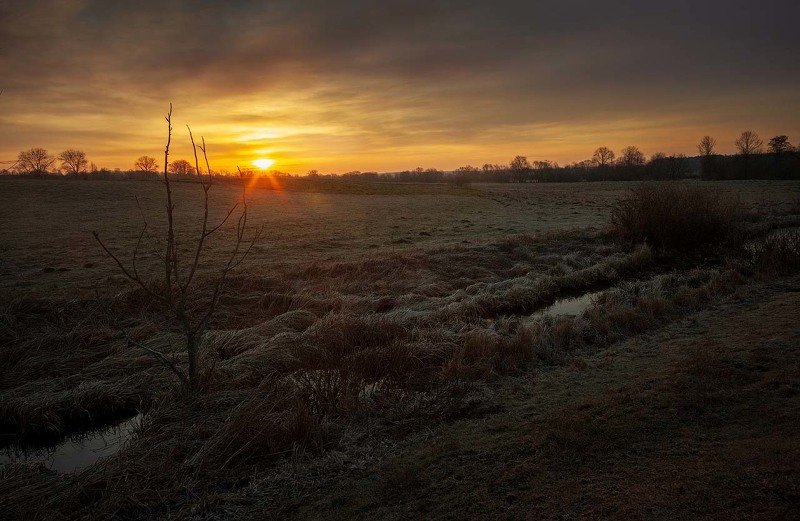 пейзаж,природа,рассвет,закат,весна,небо,утро,солнце ..photo preview