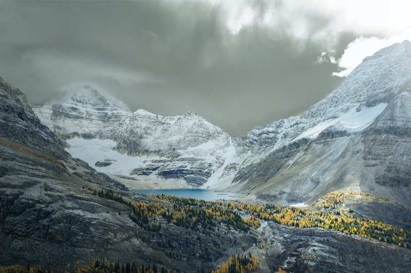 canada, yoho, british columbia, mc arthur, lake, national park, Dimension of greatnessphoto preview