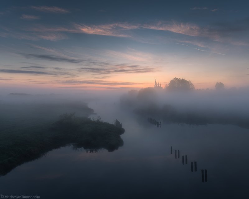 россия дунилово рассвет Предрассветная в с. Дуниловоphoto preview