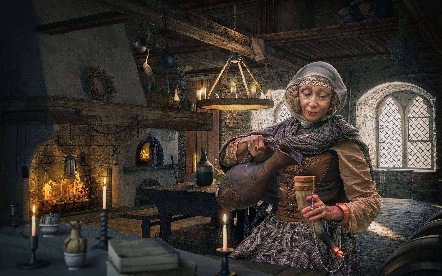 Бельтайн. Автор: Сергей Рехов портрет, бельтайн, жанр, rekhov, Сергей Рехов