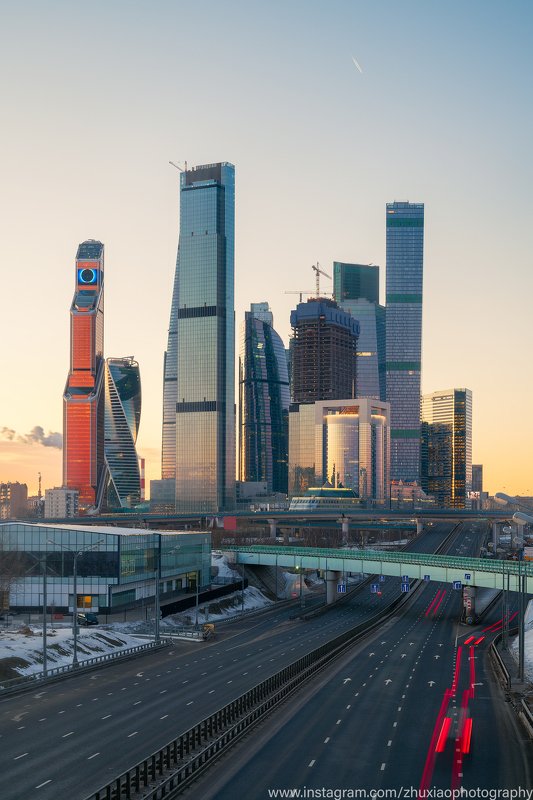 Золотое утро в Москвеphoto preview