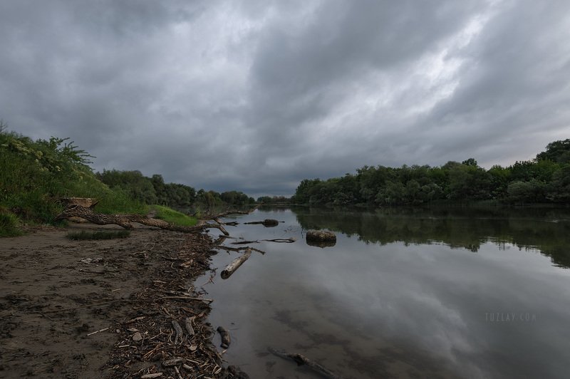 кубань, май, весна, таманский полуостров, темрюк Кубанское вечернее пред дождевое...photo preview