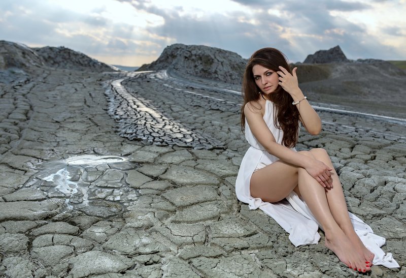 природа вулканы красота модель структура горы Грязевые вулканы с изюминкой.photo preview