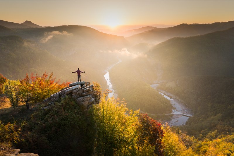 bulgaria, rhodope,mountains,sunrise,travel,adventure,autumn, journey With the breath of a journeyphoto preview