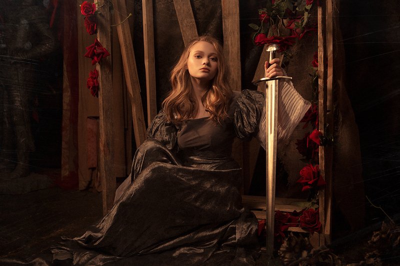 женский портрет По мотивам Игры Престоловphoto preview