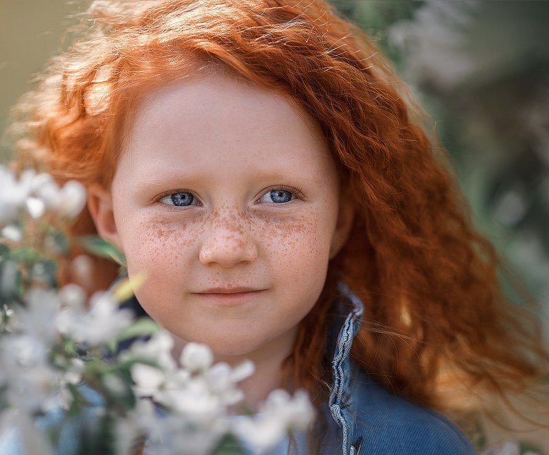 Рыжая веснушки счастье  солнышко  Солнышко photo preview