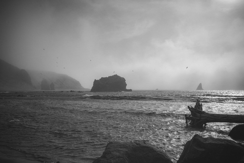 туман море пейзаж Туманphoto preview