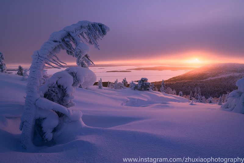Закат на Кольском полуостровеphoto preview
