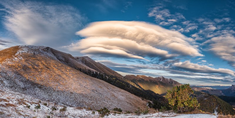 Ачешбоки, Тхач, Облака,  Перед закатомphoto preview