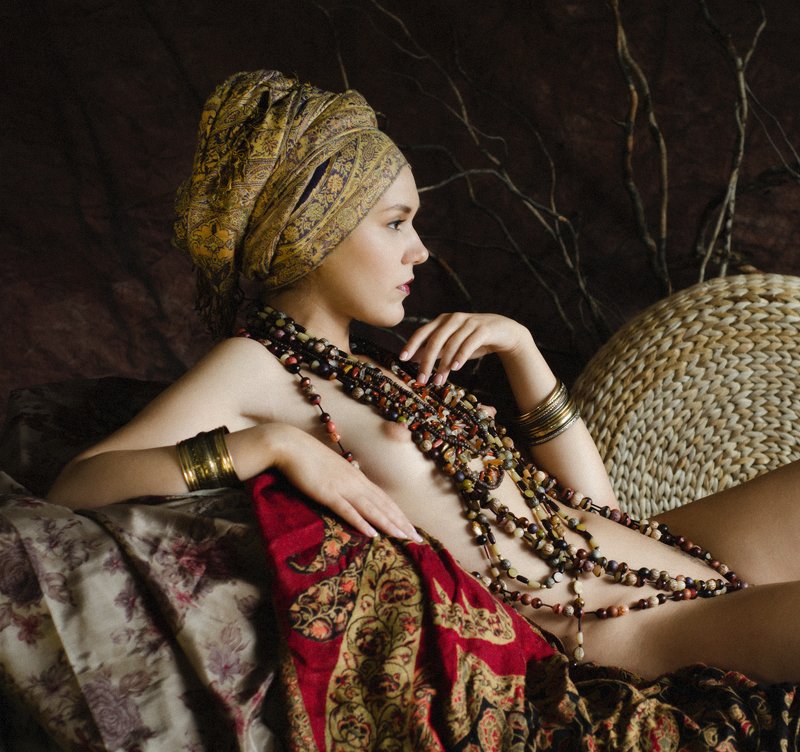 nude, portrait, eugenereno Odalisquephoto preview