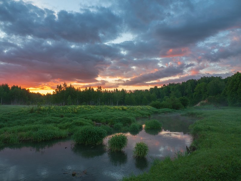 Восход на речке Серойphoto preview