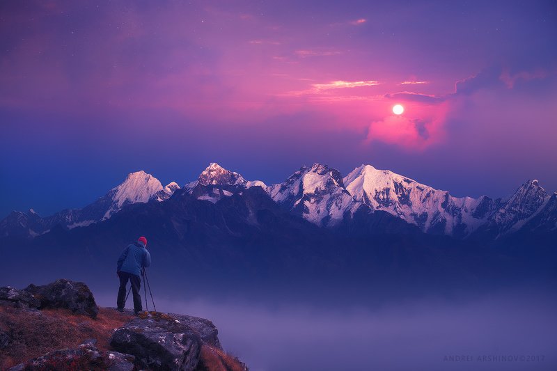 nepal, hymallaya, sunrise, Фотографphoto preview
