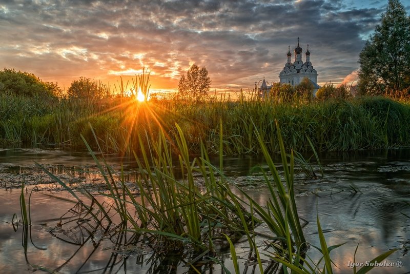 тайнинское, подмосковье, лето, закат, taininskoye, moscow region, summer, sunset Летний закат в Тайнинскомphoto preview