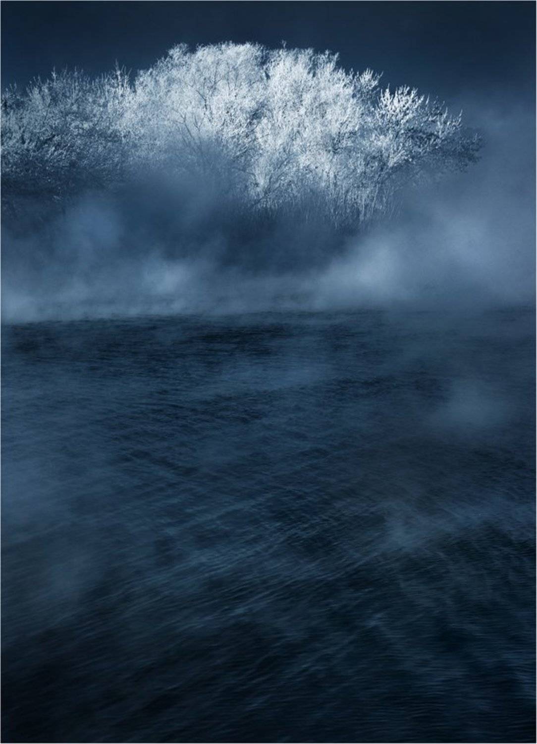 Холодный рассвет. Автор: Шуриман зима., мороз., холод., иней, Шуриман