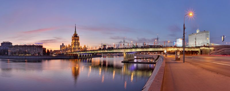 radisson, гостиница украина, москва, дом правительства, новоарбатский мост, закат как-то в ноябре...!photo preview