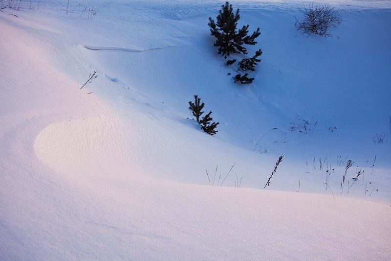 россия, тамбов, котовск, водохранилище, зима, снег, закат, пейзаж Краски зимыphoto preview
