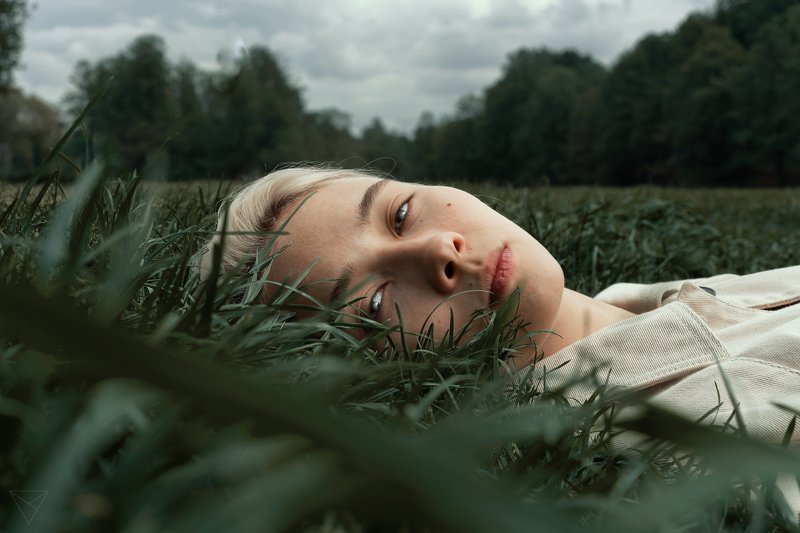 Женский портрет, портрет, природа, portrait, women, красивый портрет, взгляд  Полинаphoto preview