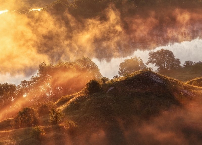 Туманное утро на Дону, с. Сторожевое-1photo preview