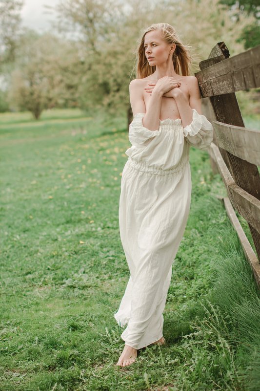 пленэр, портрет, девушка, модель Весна фото превью