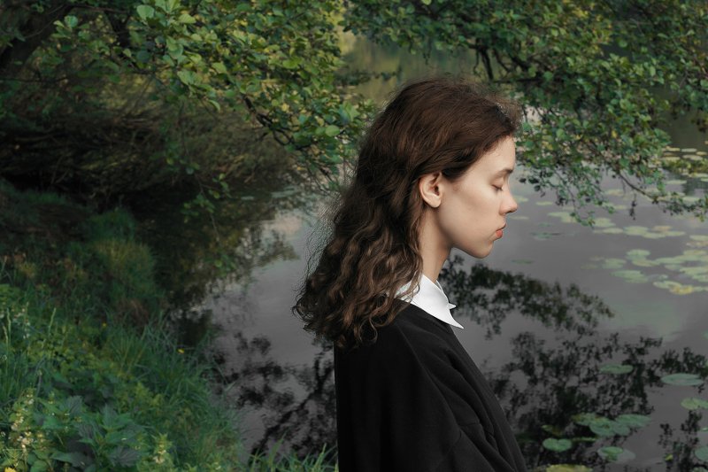 Женский портрет, портрет, природа, portrait, women, красивый портрет, взгляд  Машаphoto preview