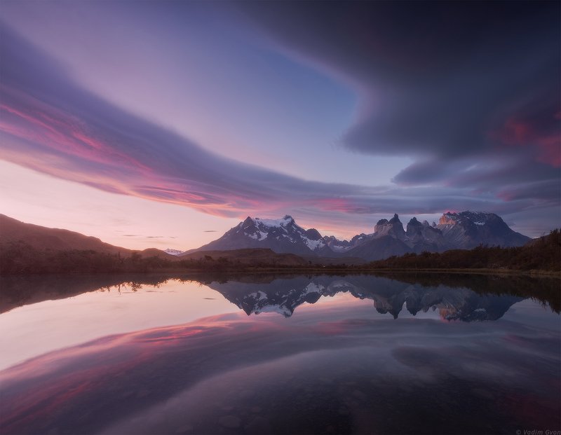 патагония, торресдельпайне, patagonia, torresdelpaine Небесный рукавphoto preview