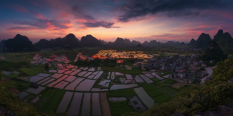 китай Рассвет здесь тихийphoto preview