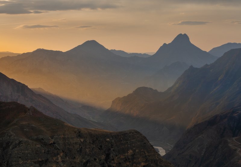 рассвет, дагестан, горы, утро, солнце Первый луч 2 мая фото превью