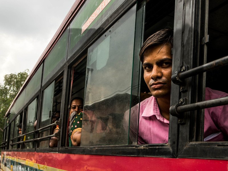 india, bus, stereet Indian buses. photo preview