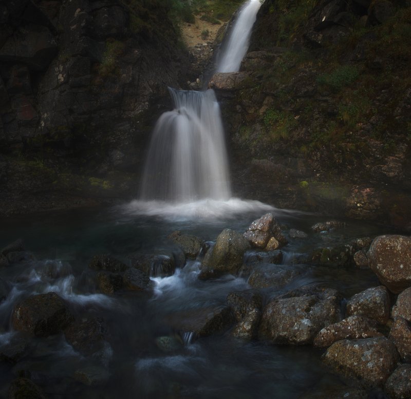 Хибины, Кольский полуостров, водопад, Крайний Север Водопад \
