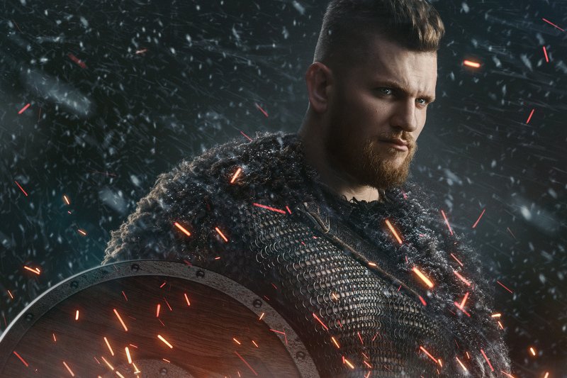 warrior, knight, hero, богатырь, war Russian Superherophoto preview