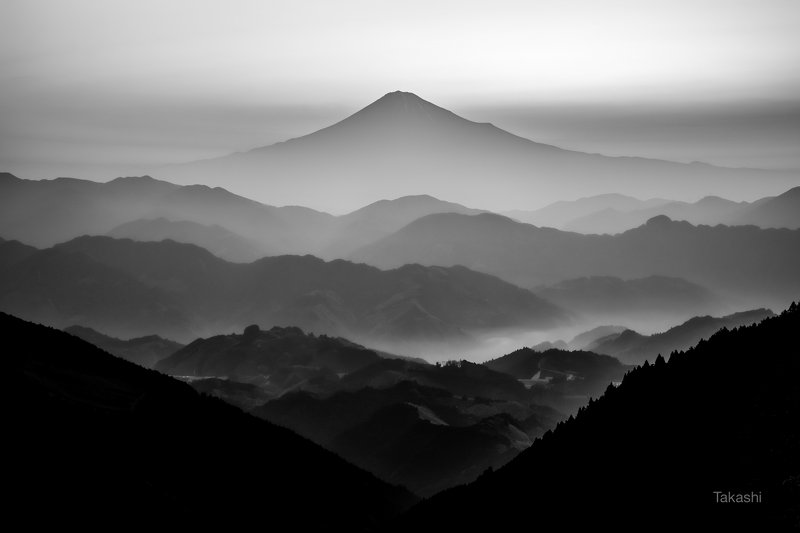 Fuji,Japan,mountain,gaze,fog,beautiful,morning,sunrise Sunrise valley 2photo preview