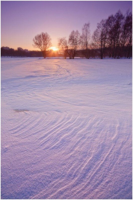 зима, комсомольское озеро Узоры февраляphoto preview