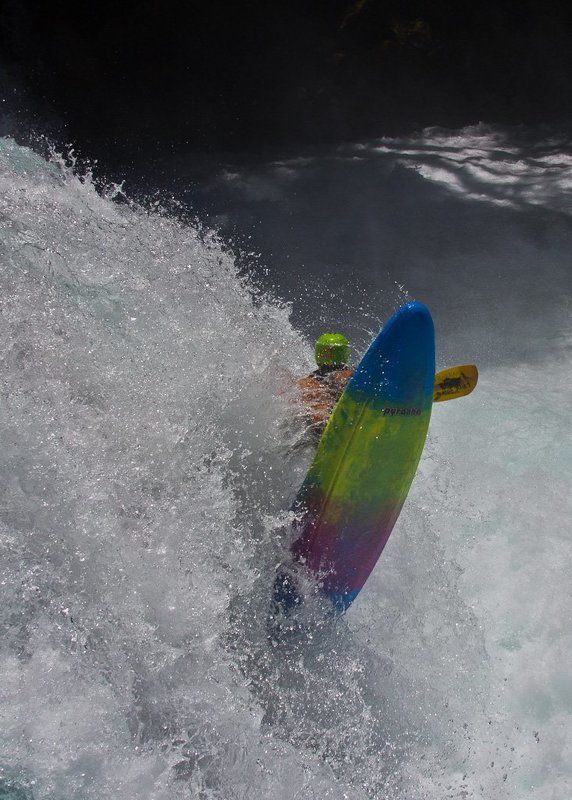 kayaking, waterfall, chile, hammer Kayaking, hammer movephoto preview