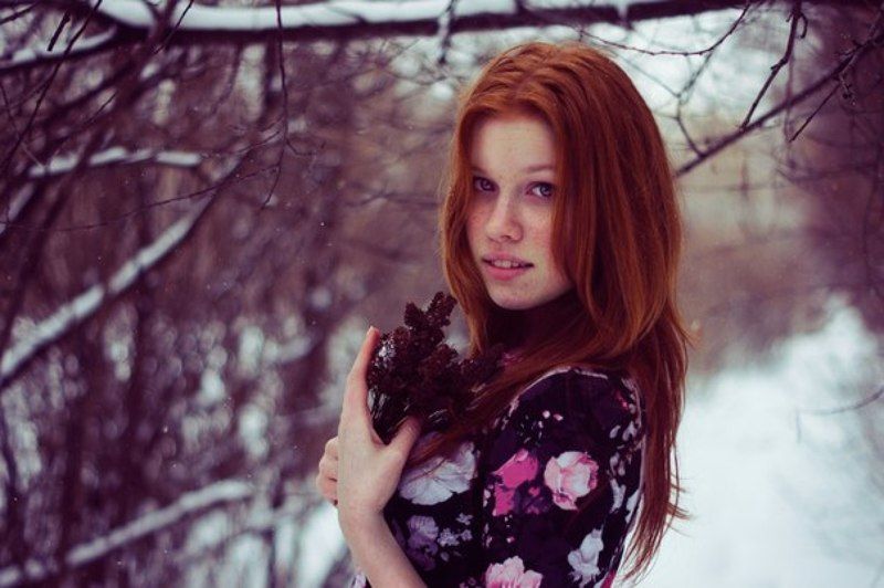 Red hairphoto preview