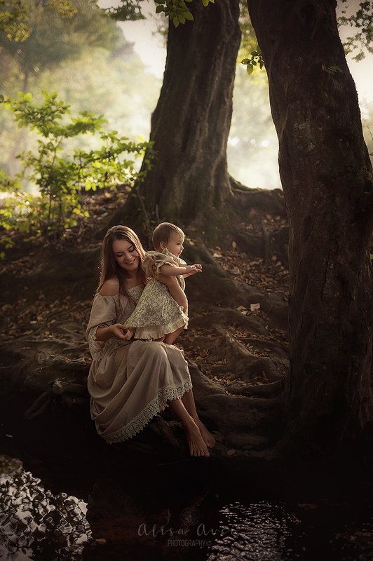 #forest #beauty #nature #woman #baby  Happyness is naturalphoto preview