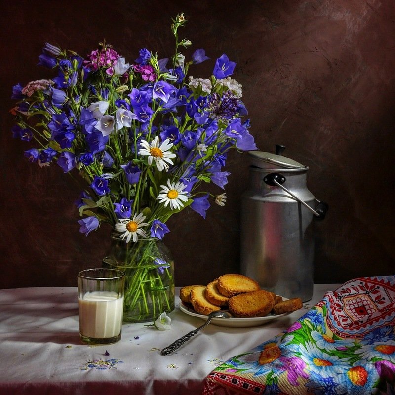 натюрморт, колокольчики,цветы, Колокольчики мои - цветики степные...photo preview