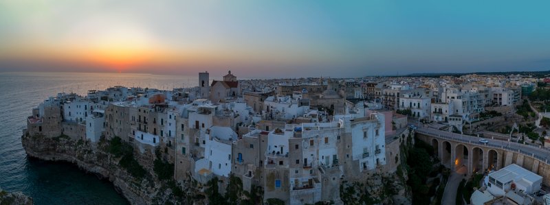 apulia, puglia, italy, summer, medieval town, rocks, sea Polignano a Marephoto preview