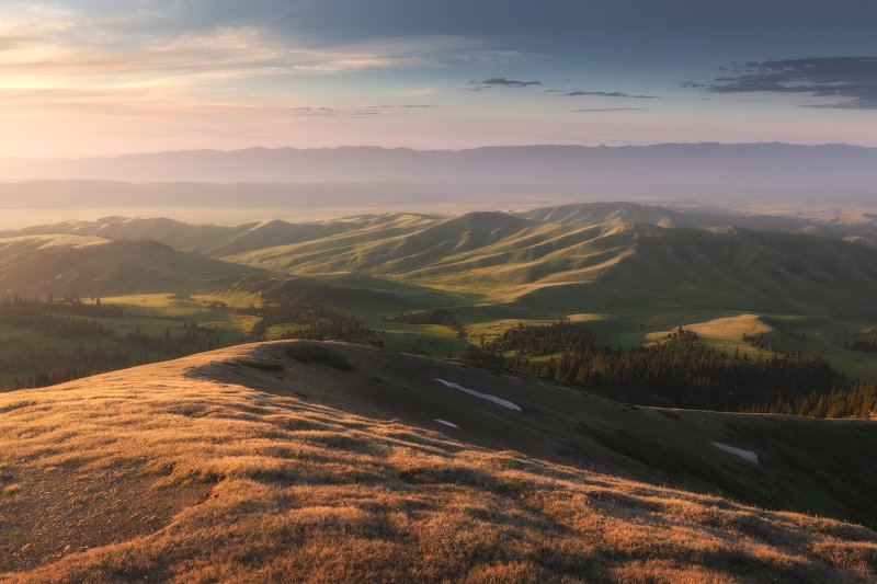 Панорамы с горы Аккогыт (3009м)photo preview