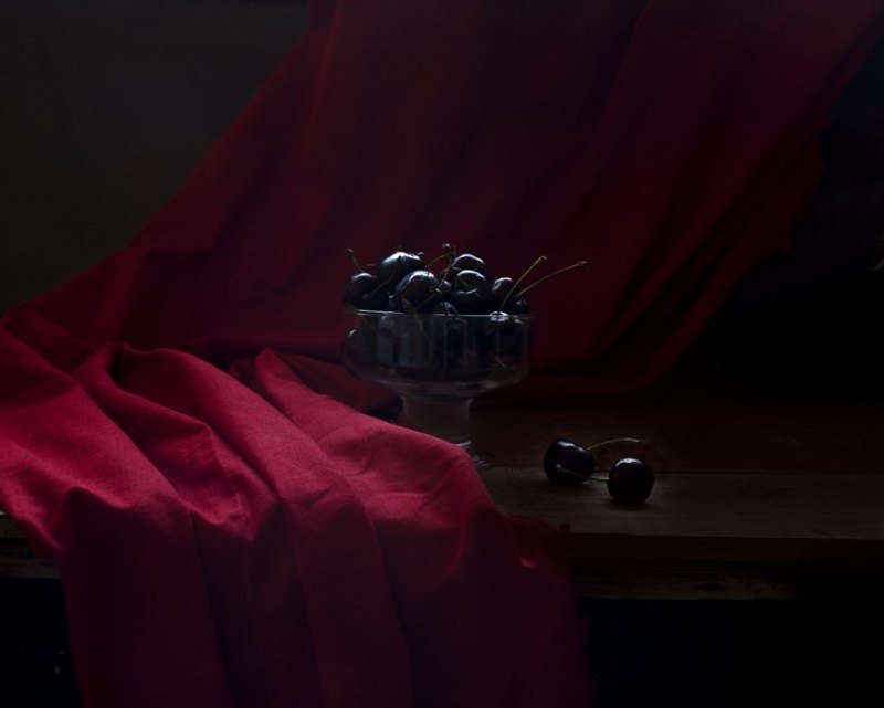 Натюрморт с черешнейphoto preview