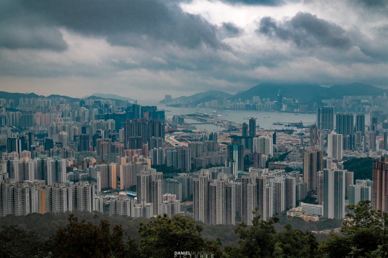 #hongkong #asia Cloudy Hong Kongphoto preview