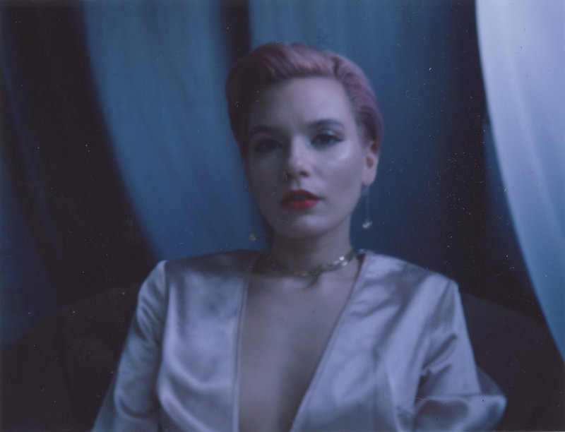 девушка, эмоции, polaroid, ***photo preview