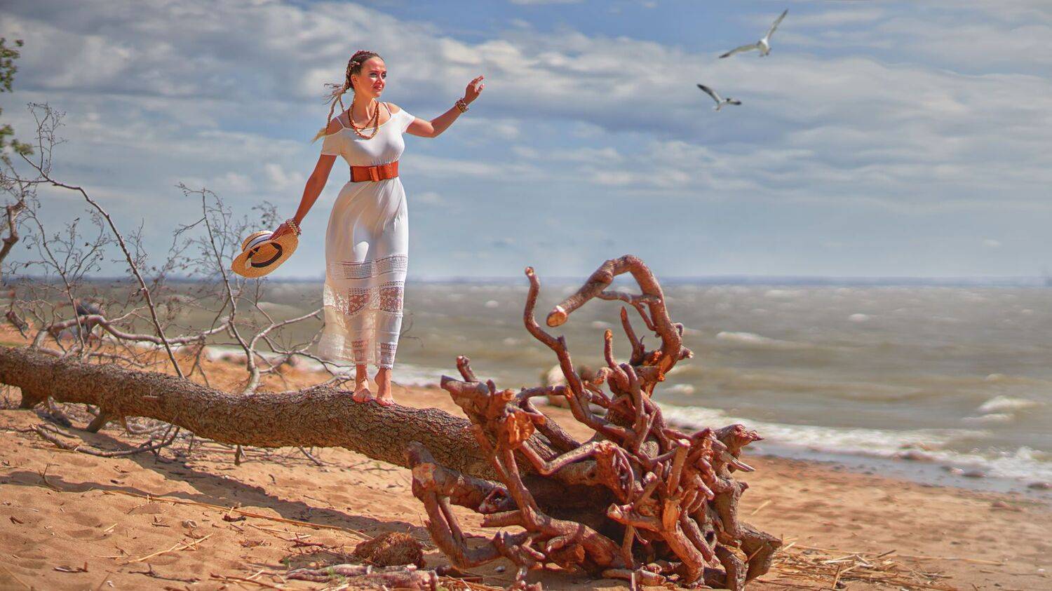 пленер, море, девушка, пляж, rekhov, Сергей Рехов