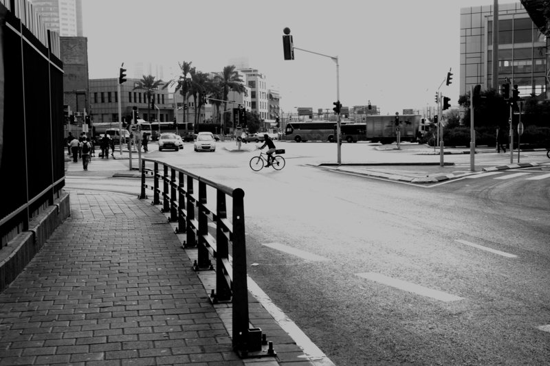 silhouet black and white one morning...photo preview