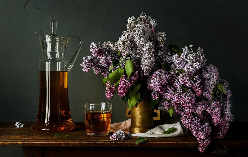 сирень бокал морс \