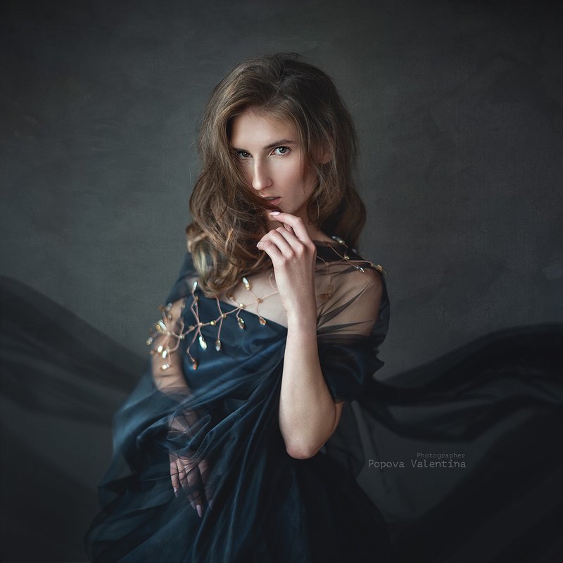 женщина, портрет, арт, классический портрет Анастасияphoto preview