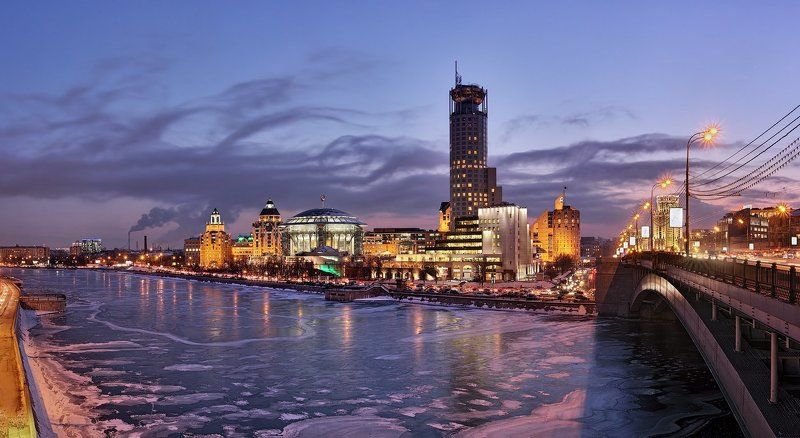 дом музыки, москва, большой краснохолмский мост Дом музыки зимойphoto preview