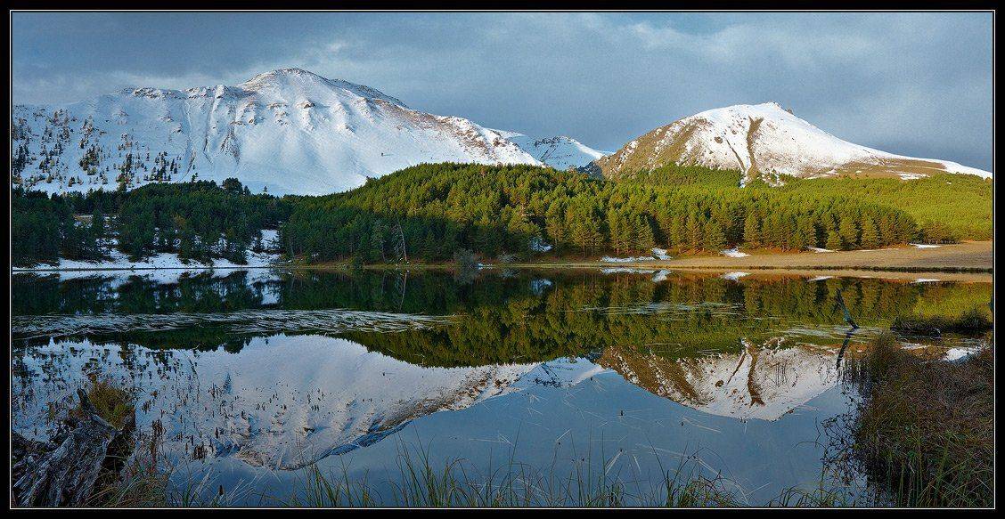 Зеркало. Автор: Николай Стюбко кавказ, горы, озеро, хорлакёль, Николай Стюбко