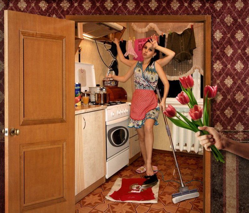 8, марта С праздником, дорогая! фото превью