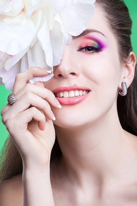 портрет, украшения, весна, цветок, наташа Весна!photo preview